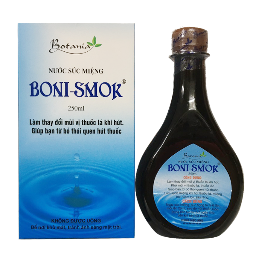 7 điều cần biết trước khi dùng nước súc miệng Boni-Smok