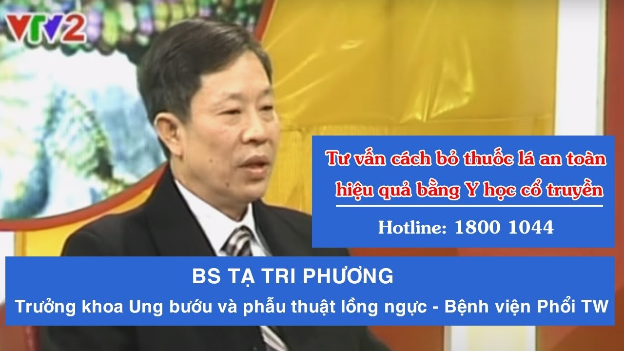 VTV2: Hướng dẫn cách bỏ thuốc lá bằng y học cổ truyền